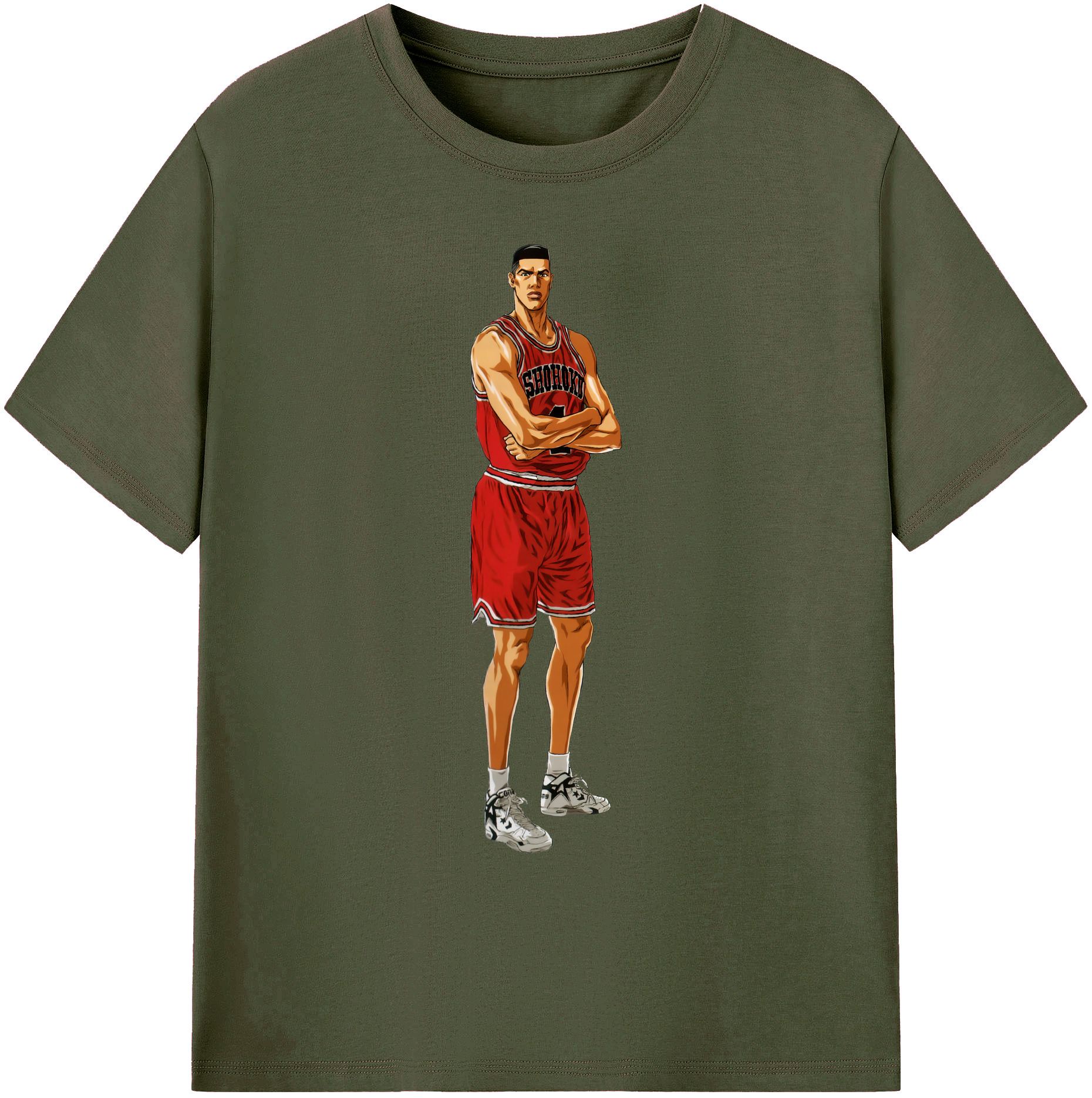 （画像用） SLAM DUNK／スラムダンク 綿100％ メンズ半袖Tシャツ｜肌触りやわらか＆通気性